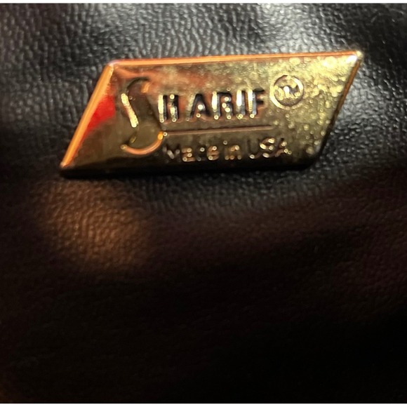 VINTAGE 80's Sharif Rainbow Crossbody Bag - Picture 10 of 13